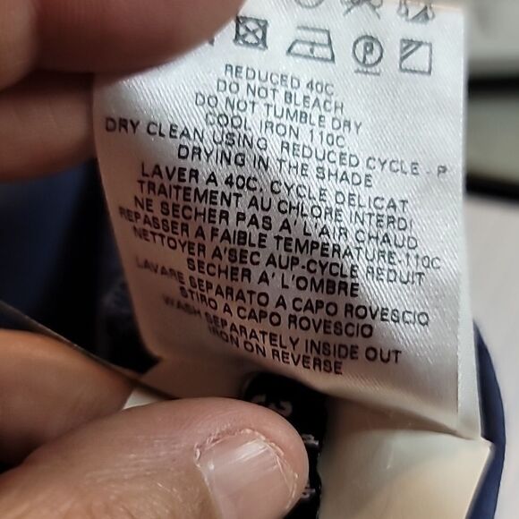 LOVE MOSCHINO Preloved Blue Dress Size 6 - Picture 12 of 13